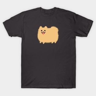 Cute Pomeranian Cartoon Dog T-Shirt